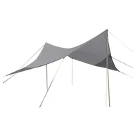 Akcesoria turystyczne - Bo-Camp Tarp turystyczny, 5x5 m, szary - miniaturka - grafika 1
