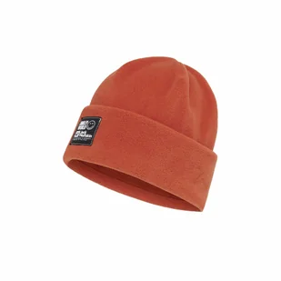 Dziecięca czapka Jack Wolfskin SMILEYWORLD TEEN BEANIE intense rust - ONE SIZE - Czapki dla dzieci - miniaturka - grafika 1