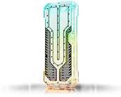 Akcesoria do komputerów stacjonarnych - Singularity Singularity Computers Spectre 4 Elite Frontpanel, Acryl - transparent - miniaturka - grafika 1