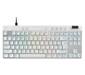 Klawiatury - Logitech Pro X TKL Rapid biały - miniaturka - grafika 1