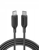 Kable USB - Kabel Anker Powerline Iii Usb C Do Usb C 100W 1.8M Czarny - miniaturka - grafika 1