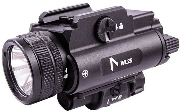 Nextorch WL25 GUNLIGHT z akumulatorem i zielonym laserem LED o jasności 1200 lumenów