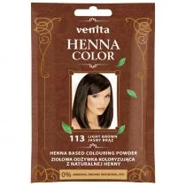 Venita Henna Color henna w proszku do farbowania włosów 113 Jasny Brąz VEN-HEN-113 - Kosmetyki do stylizacji włosów - miniaturka - grafika 2