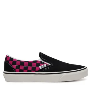 Tenisówki Vans Classic Slip-On VN000D6BYLZ1 Różowy - Trampki damskie - miniaturka - grafika 1