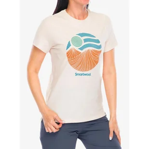 Koszulka z nadrukiem damska Smartwool Horizon View Graphic Short Sleeve - Koszulki sportowe damskie - miniaturka - grafika 1