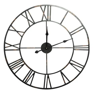 Zegar ścienny 03 śr. 70 cm czarny - Zegary - miniaturka - grafika 1