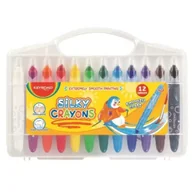 Kredki, ołówki, pastele i pisaki - Kredki żelowe Smoozy Craft zmywalne 12szt - Keyroad - miniaturka - grafika 1