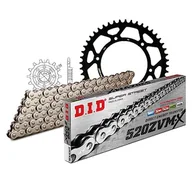 Części motocyklowe - Zestaw łańcuchów DID stal 520ZVM-X / 114 Endless do Aprilia SXV RXV 450/550 ccm rok prod. 2006-2015 - miniaturka - grafika 1