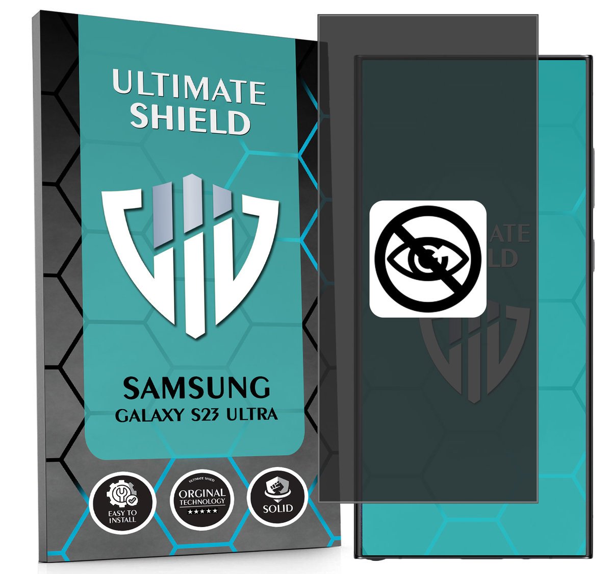 NAJLEPSZA FOLIA 5D ANTYSZPIEGOWSKA DO SAMSUNG GALAXY S23 ULTRA HYDROŻELOWA