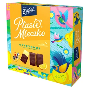 Ptasie Mleczko® Cytrynowe 340 g E.Wedel - Bombonierki i czekoladki - miniaturka - grafika 1