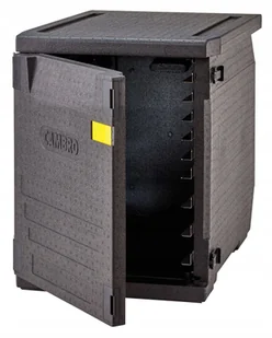 Pojemnik termoizolacyjny ładowany od przodu 600x400 mm Cambro 155L czarny - Pojemniki kuchenne - miniaturka - grafika 1