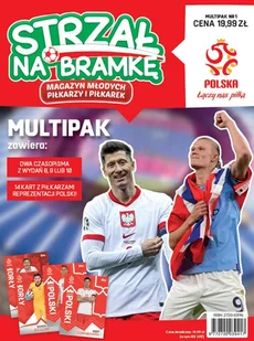 Strzał na Bramkę Magazyn Młodych Piłkarzy i Piłkarek Multipak - Czasopisma - miniaturka - grafika 1
