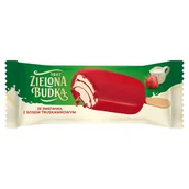Lody i desery lodowe - Zielona Budka Lody ze śmietanką z sosem truskawkowym 90 ml - miniaturka - grafika 1