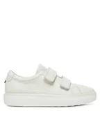 Buty dla dziewczynek - ECCO Sneakersy Soft 60 K 71381201007 Biały - miniaturka - grafika 1