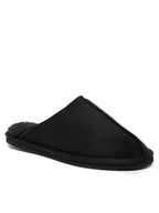 Kapcie damskie - Jack&Jones Kapcie Jfwdudely Microfiber 12170309 Czarny - miniaturka - grafika 1