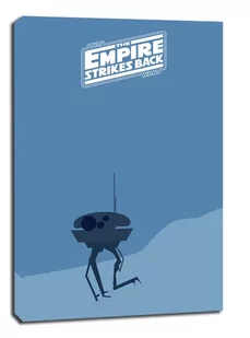 Star Wars Gwiezdne Wojny Imperium kontratakuje - obraz na płótnie Wymiar do wyboru: 61x91,5 cm - Obrazy i zdjęcia na płótnie - miniaturka - grafika 1