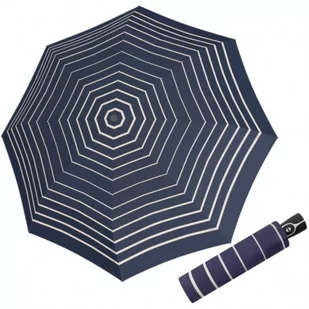 Fiber Magic Timeless Blue Stripes - w pełni automatyczny parasol damski - Parasole - miniaturka - grafika 1
