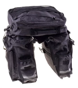 Verso, Sakwa 3 komorowa, Orinoko 84208, czarny, 50L - Sakwy rowerowe - miniaturka - grafika 1