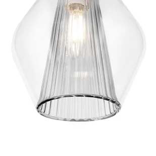 Lampa wisząca z dekoracyjnym kloszem P003PL-01G1 z serii COPITA - Lampy sufitowe - miniaturka - grafika 2