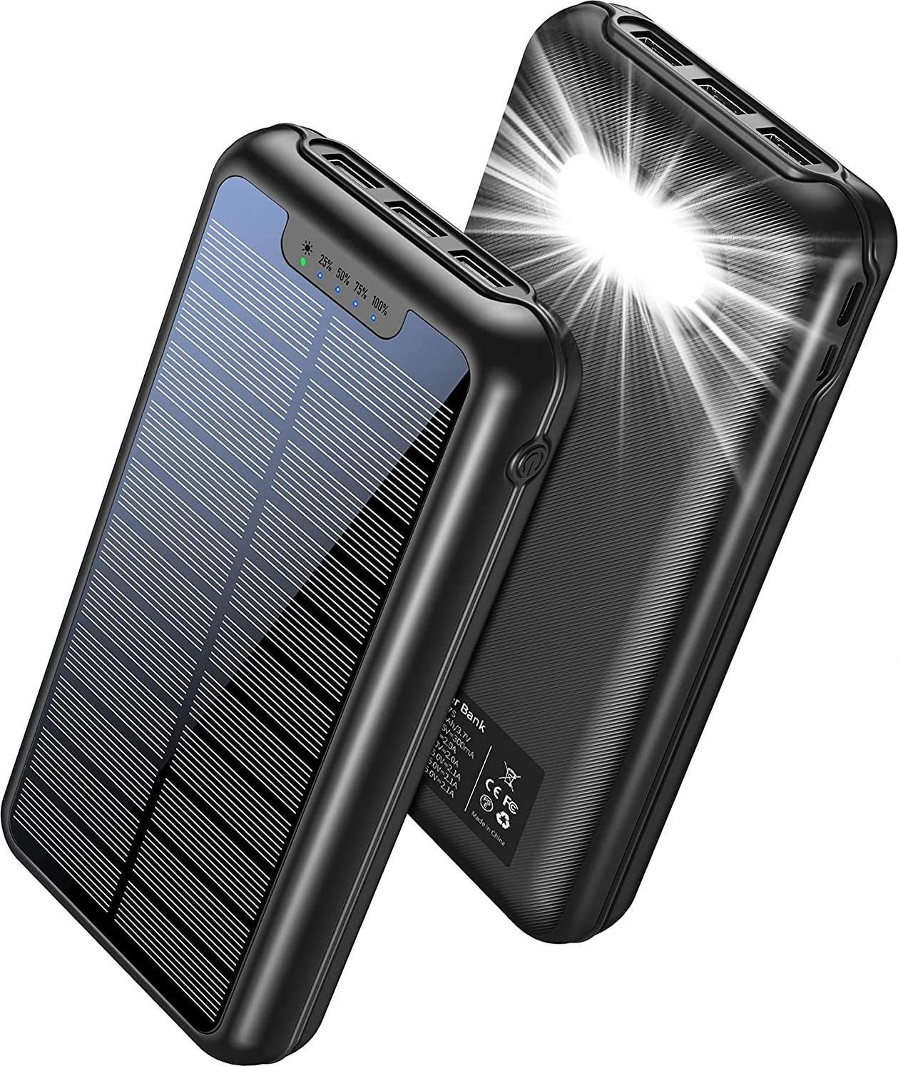 Aiko 3xUSB + USB-C 26800mAh Czarny