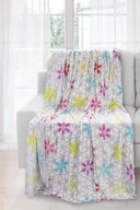 Koce - Koc EUROFIRANY Star, szary, 170x210 cm - miniaturka - grafika 1