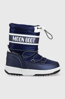 Buty dla chłopców - Moon Boot śniegowce dziecięce kolor granatowy - grafika 1