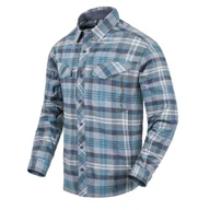 Odzież taktyczna i umundurowanie - Koszula Helikon-Tex DEFENDER Mk2 Pilgram - blue plaid - miniaturka - grafika 1