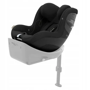 CYBEX SIRONA G I-SIZE FOTELIK 0-18 KG NA OBROTOWĄ BAZĘ G / MOON BLACK - Akcesoria do fotelików - miniaturka - grafika 1