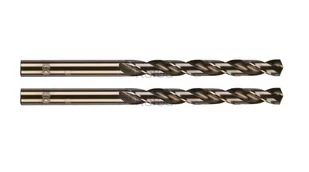 MILWAUKEE osprzęt Wiertło cobalt HSS-G CO 4.0 x 75mm 2szt) - Wiertła - miniaturka - grafika 1