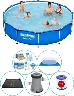 Oferta basenów - Bestway Steel Pro 366x76 cm - okrągły - Baseny ogrodowe - miniaturka - grafika 1