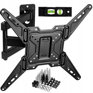 King Mount Uchwyt TV KG-1032 Florida 22" - 65" Obrotowy Uchwyt do Telewizora Vesa 75x75 - 400x400 40 kg Czarny - Uchwyty do telewizora - miniaturka - grafika 1