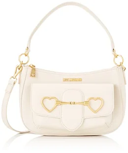 Love Moschino Damska torba na ramię Borsa Pu Avorio, kość słoniowa (RAL 1013), 17 x 27 x 11 - Torebki damskie - miniaturka - grafika 1
