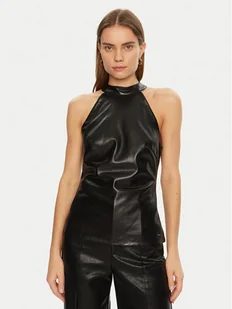 Guess Bluzka W5RH09 WGIK0 Czarny Regular Fit - Bluzki damskie - miniaturka - grafika 1