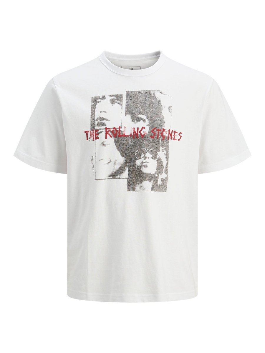 Jack&Jones T-shirt Rolling Stones JPRBLUSTONES SS TEE 12284292 WHITE-XL