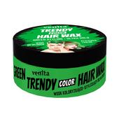 Farby do włosów i szampony koloryzujące - Venita Trendy Color Hair Wax koloryzujący wosk do stylizacji włosów Green 75g - miniaturka - grafika 1