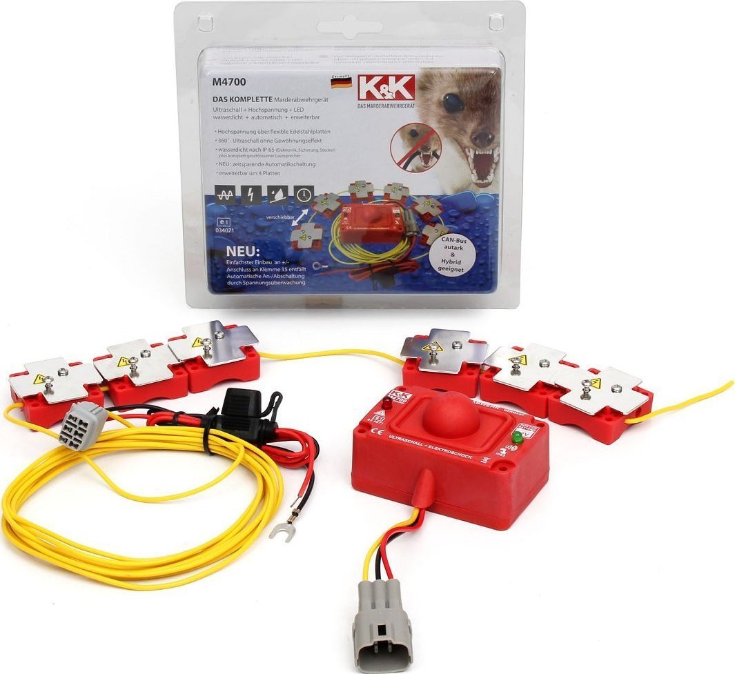 Dell K & K M4700 Das Komplette Marderabwehr-Kombigerät