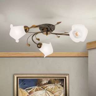 Lampa sufitowa Sisi, 3-pkt., antyczna - Lampy sufitowe - miniaturka - grafika 1
