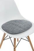 Poduszki ogrodowe - D2.Design Poduszka na krzesło Side Chair szara j - miniaturka - grafika 1