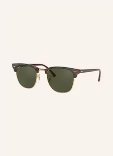 Ray-Ban Okulary Przeciwsłoneczne rb3016 Clubmaster braun - Okulary przeciwsłoneczne - miniaturka - grafika 1