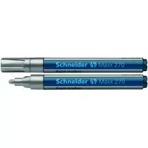 Schneider PBS Marker olejowy Maxx 270 1-3mm srebrny 1 sztuka SR127054 - Markery permanentne - miniaturka - grafika 1