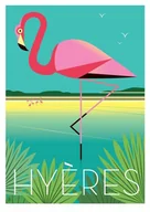 Puzzle - PUZZLE Vintage Retro Flaming Hyeres A3 252 el z Nadrukiem + IMIĘ Pudełko - miniaturka - grafika 1
