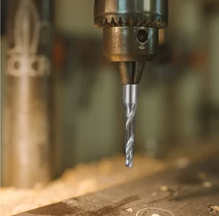 Zestaw wierteł gwintujących M3-M10 HSS 6szt SILVER - Wiertła - miniaturka - grafika 3