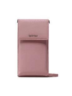 Calvin Klein Etui na telefon Must Phone Pouch Epi Mono K60K610659 0JI - Etui i futerały do telefonów - miniaturka - grafika 1