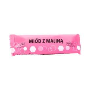 Miód wielokwiatowy z maliną w saszetkach pasieka Łysoń - Miód - miniaturka - grafika 1