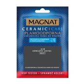 Farby wewnętrzne - MAGNAT Farba ceramiczna Care Plamoodporna TESTER a18 odważny onyks 30 ml - miniaturka - grafika 1