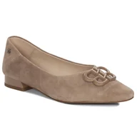 Czółenka - Maciejka Czółenka Damskie Beżowe-36 - miniaturka - grafika 1