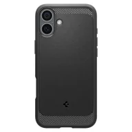 Etui i futerały do telefonów - Etui Spigen Rugged Armor MagSafe do iPhone 16 - czarne - miniaturka - grafika 1
