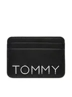 Etui na dokumenty i karty - Tommy Jeans Etui na karty kredytowe AW0AW16491 Czarny - miniaturka - grafika 1