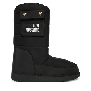 Śniegowce LOVE MOSCHINO JA24452G0NISL000 Czarny - Śniegowce damskie - miniaturka - grafika 1