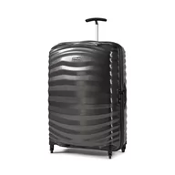 Walizki - Samsonite Duża Twarda Walizka Lite Shock 62766-1041-1HUU Black - miniaturka - grafika 1